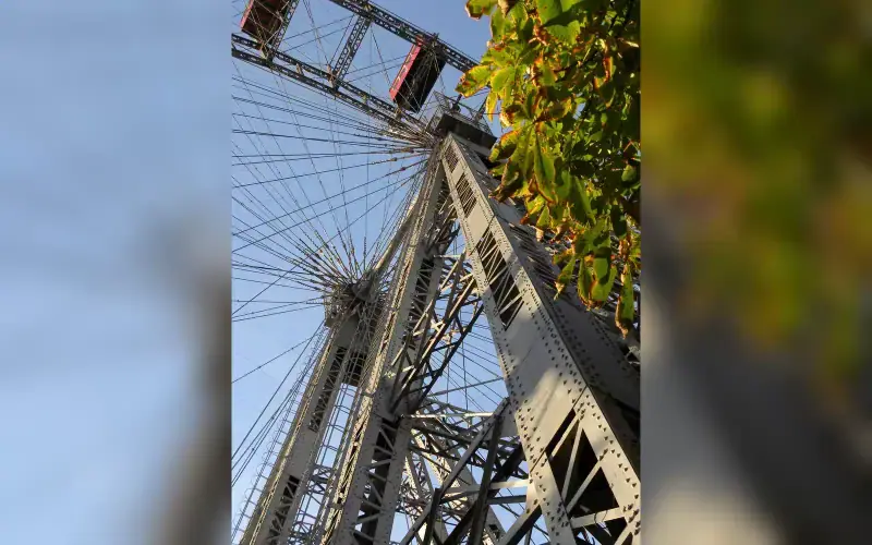 Vienna Prater and Giant Ferris Wheel