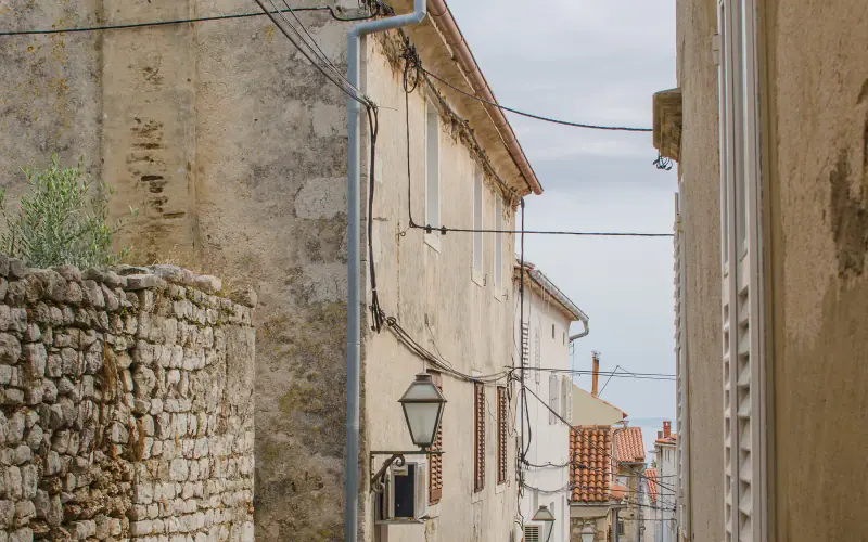 Krk Old Town and Frankopan Castle