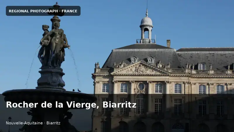 Rocher de la Vierge, Biarritz