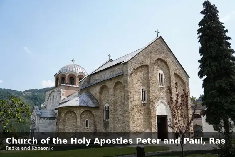 Church of the Holy Apostles Peter and Paul, Ras