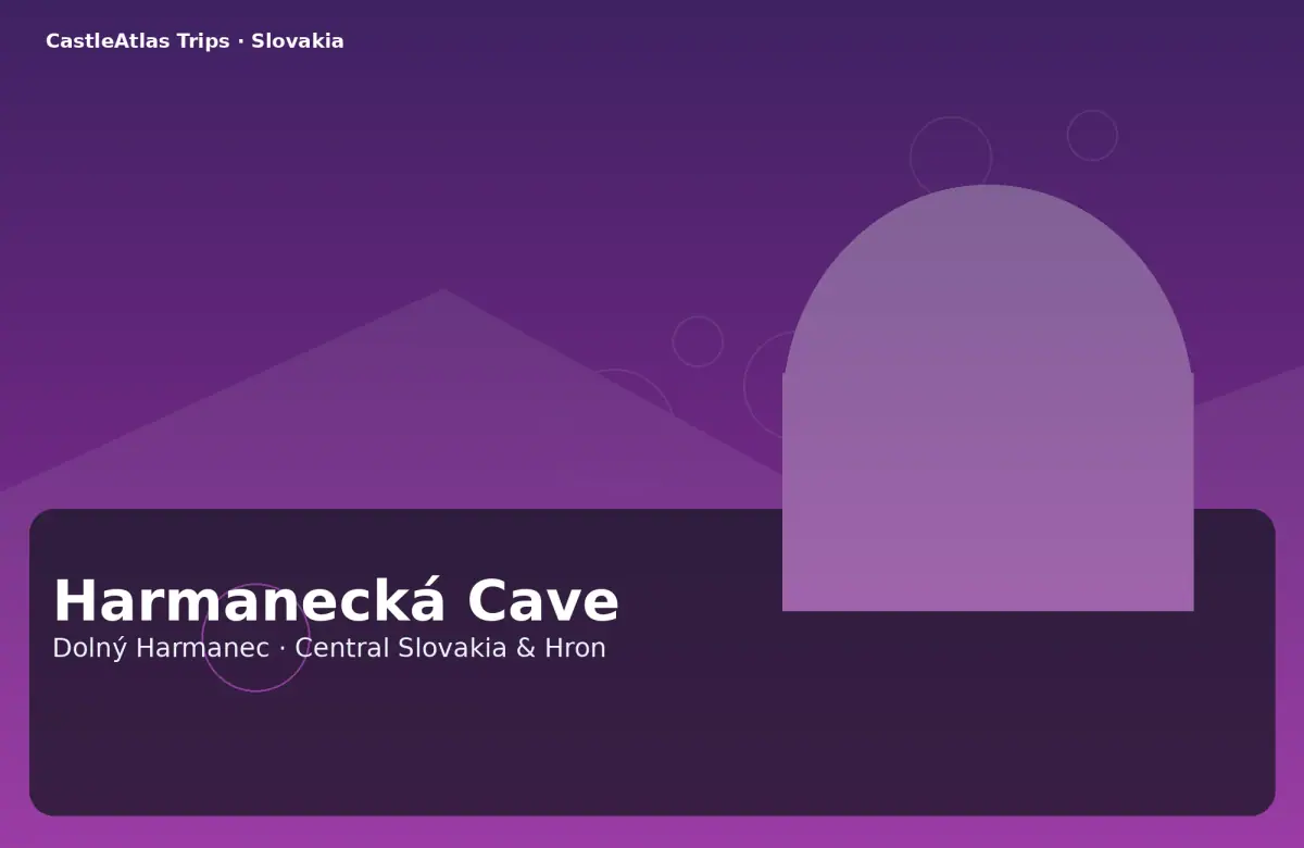 Harmanecká Cave
