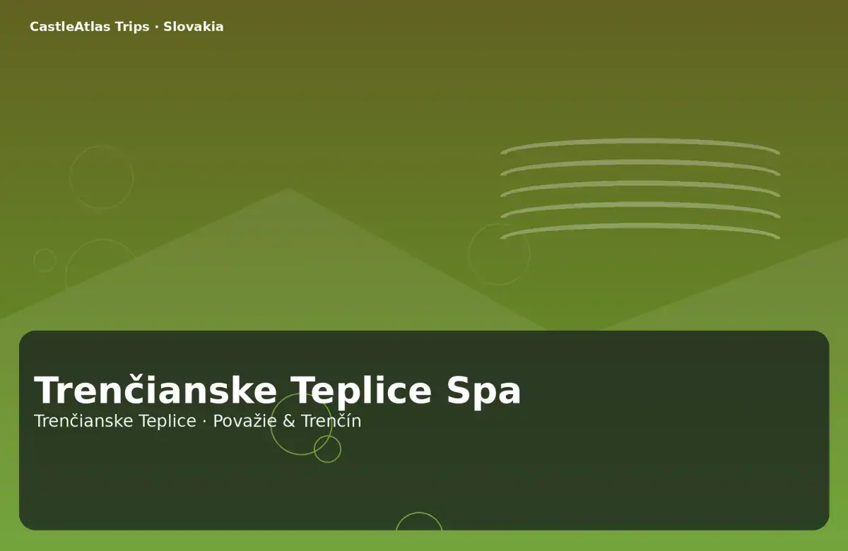 Trenčianske Teplice Spa