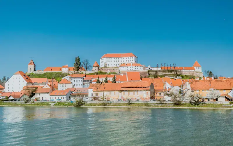 Ptuj Old Town and Orpheus Monument